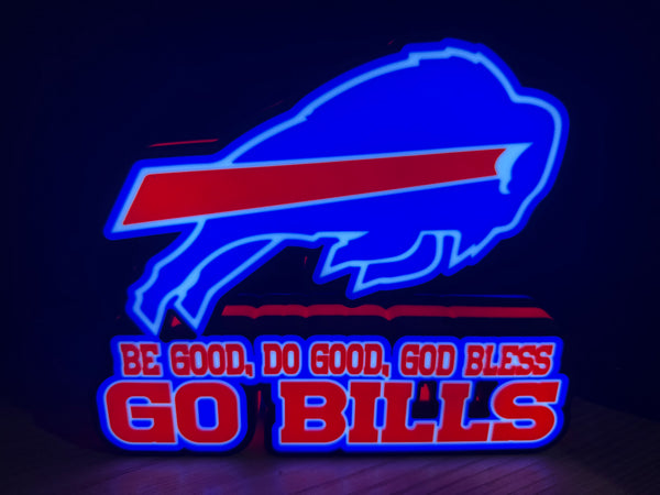 Buffalo Bills Be Good LED Light Box