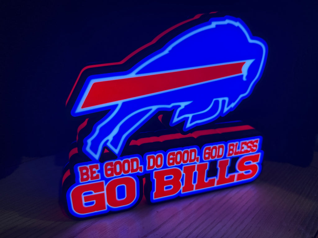 Buffalo Bills Be Good LED Light Box