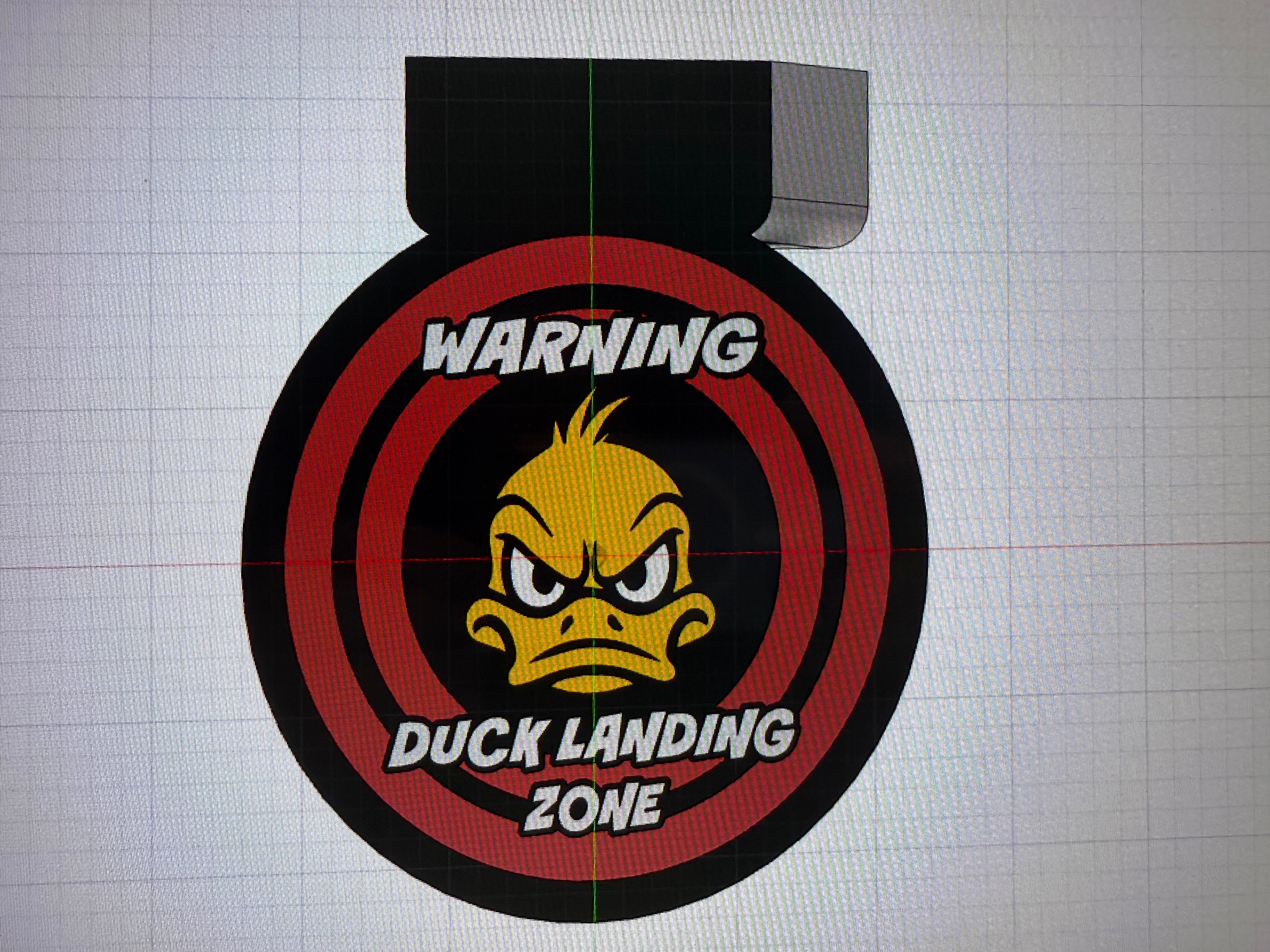 Magnetic Jeep Duck Landing Zone Duck Face