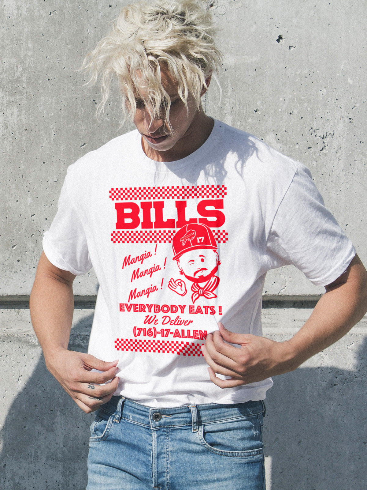 Mangia!Mangia!Mangia Everybody Eats T-Shirt